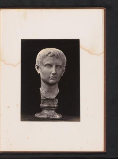 Bronze bust of Imperator Caesar Augustus