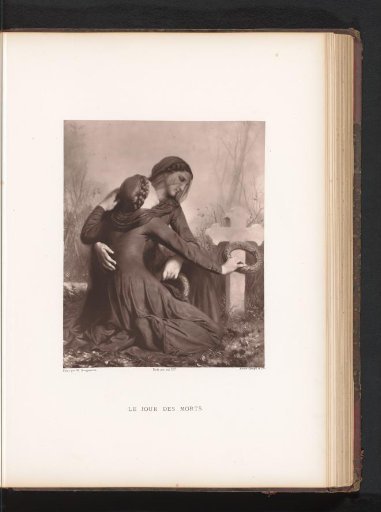 Reproduction of The Day of the Dead by William-Adolphe Bouguereau