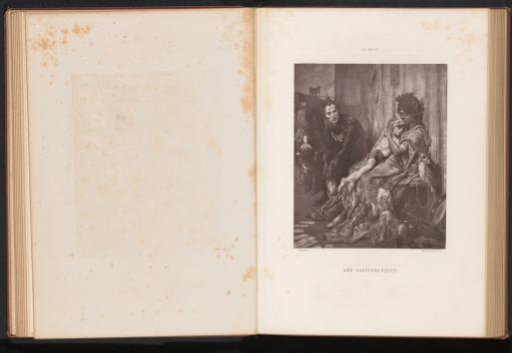 Reproduction of Les Saltimbanques by Gustave Doré