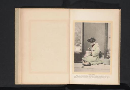 Woman writing a letter