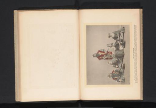 Four Ainu men and an Ainu woman at dinner