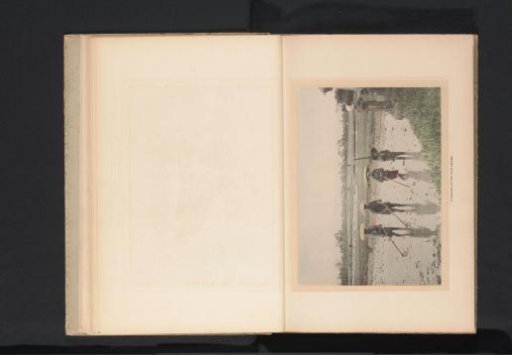 Four farmers in a rice field