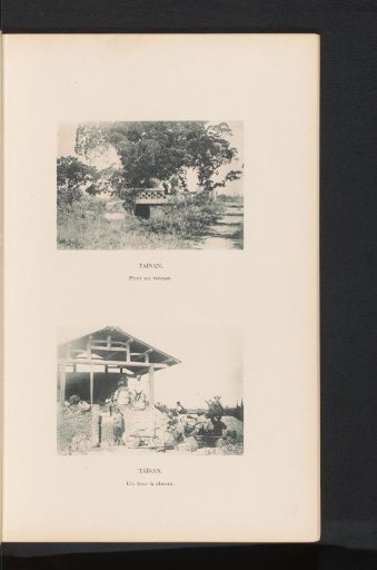 View of a dilapidated bridge and a blast furnace at Tainan