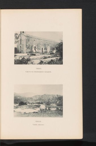 View of a Spanish Missionary Church and a Chinese Cemetery at Kaohsiung