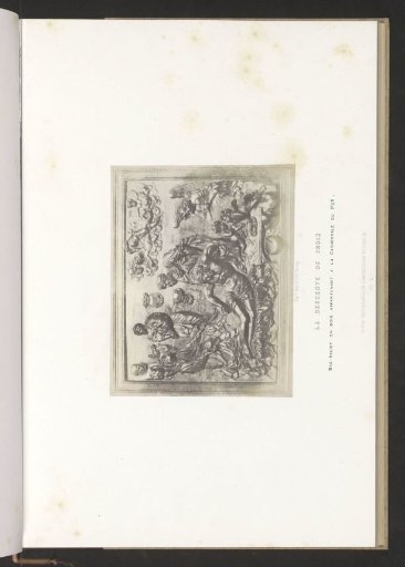 Bas-relief with the Deposition, from the cathedral of Le Puy-en-Velay