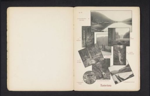 Nine views around the lake of Gérardmer
