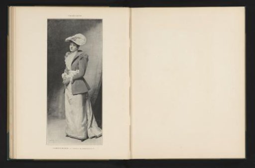 Reproduction of a painted portrait of an unknown woman by Emile Auguste Carolus-Duran