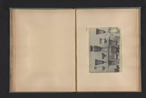 Sixteen Egyptian objects, vases, a sculpture of Bes and a sistrum