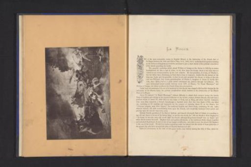Reproduction of The Battle of La Hogue by William Woollett