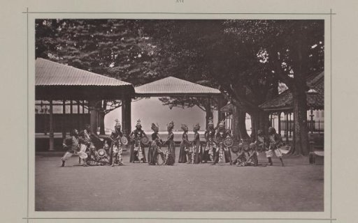 Stage performance of a fight without weapons, in the Kraton Ngayogyakarta Hadiningrat in Yogyakarta, Indonesia