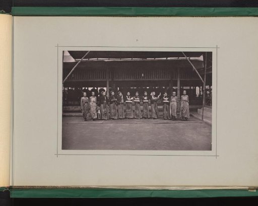 Eight Bearers of the Sultan's Jewels in the Kraton Ngayogyakarta Hadiningrat in Yogyakarta, Indonesia