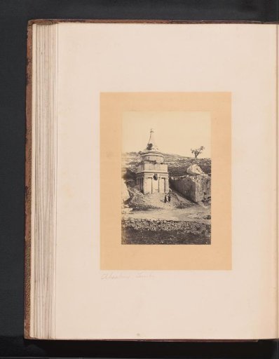 View of the Tomb of Absalom in Jerusalem