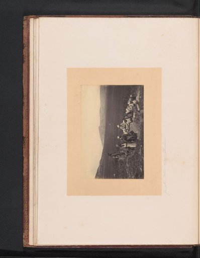 Landscape with seven men near Nablus