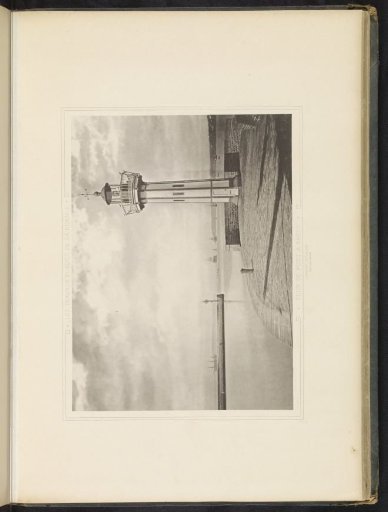 Lighthouse in the harbor of Brest