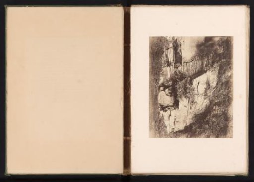 View of Echo Rock at Fountains Abbey near Ripon