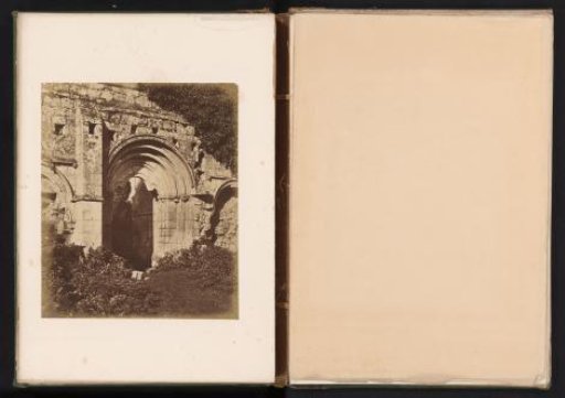 Door to the refectory in Rievaulx Abbey