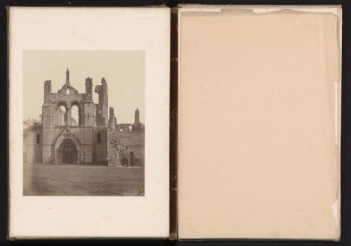 West side of Krikstall Abbey in Leeds