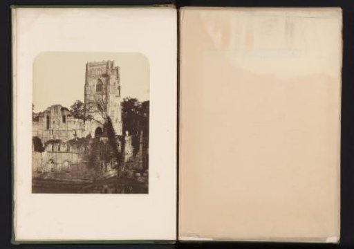 East side of Fountains Abbey near Ripon