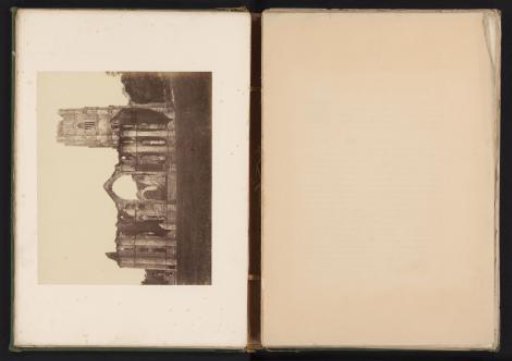 View of the Chapel of the Nine Altars at Fountains Abbey near Ripon
