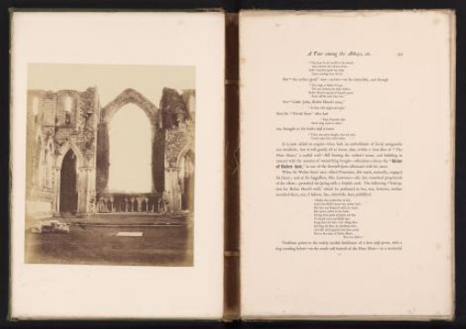 Interior of the Chapel of the Nine Altars at Fountains Abbey near Ripon