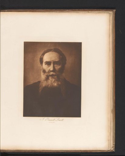 Portrait of James Russell Lowell