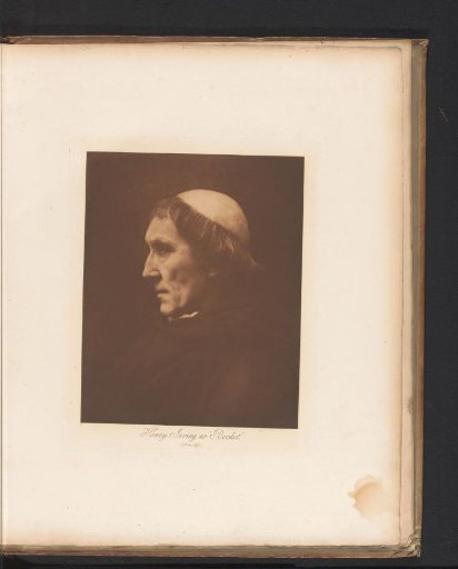 Portrait of Henry Irving in his role as Becket