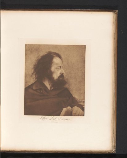 Portrait of Alfred Tennyson as a monk