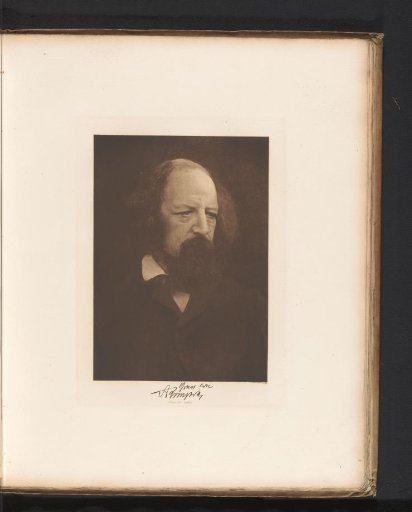 Portrait of Alfred Tennyson