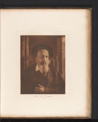 Portrait of Alfred Tennyson