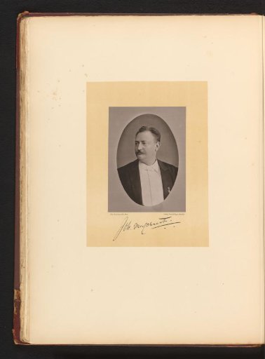 Portrait of Johannes Martinus Messchaert