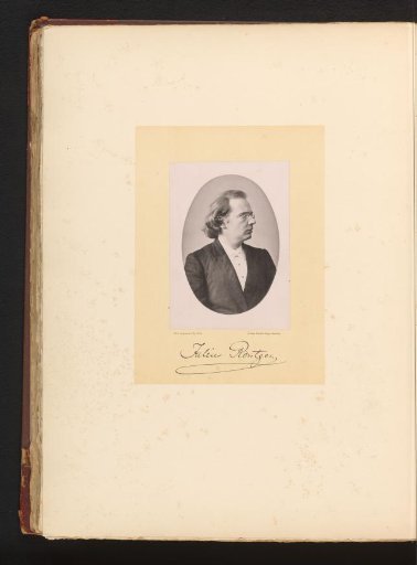 Portrait of Julius Röntgen
