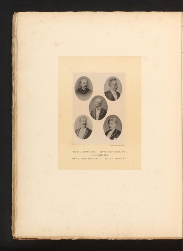 Five Portraits of Men from the Brandts Buys Family