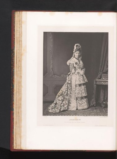Portrait of Julie Clémentine Catherine Jouassain in the role of Belise in Les Femmes Savantes