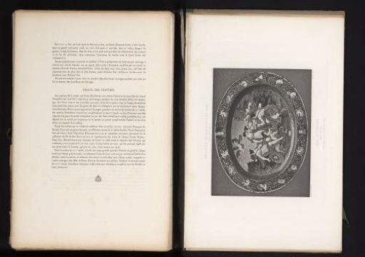 17th-century enamel plate, at the Exposition Rétrospective of 1877 in Lyon, France