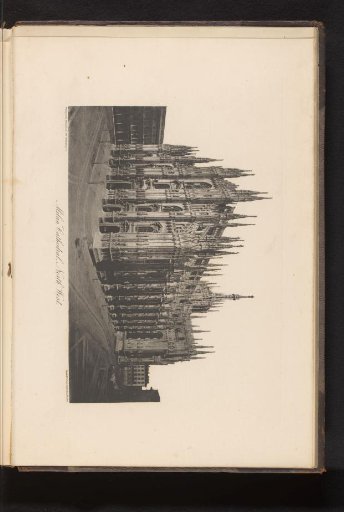 View of the Cathedral of Milan