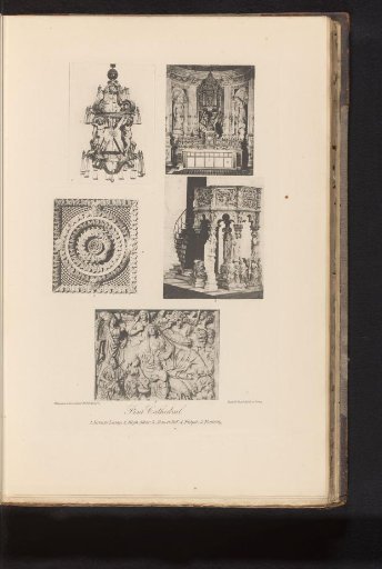 Five details of the Cathedral of Pisa
