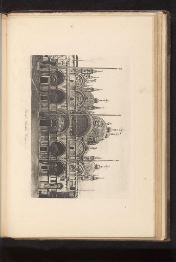View of the Basilica of San Marco at Venice