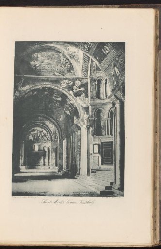 Interior of the Basilica of San Marco at Venice