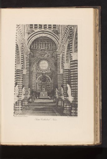 Interior of the Cathedral of Siena