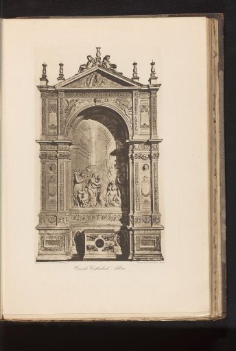 Altar of the Visitation in the Cathedral of Orvieto