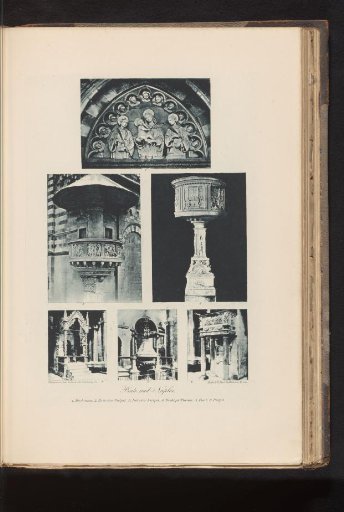 Six Details of the Cathedrals of Prato and Naples