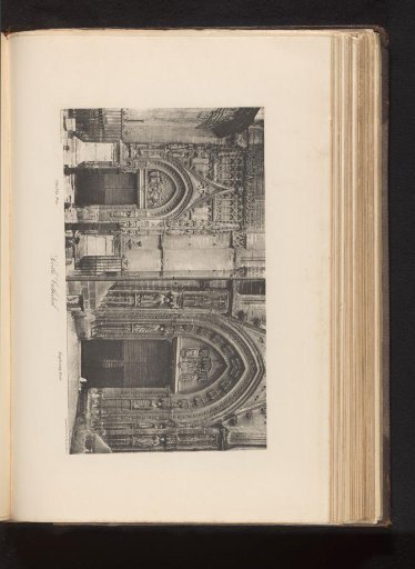 Entrances of the Giralda Tower and the Baptistry of the Cathedral of Seville