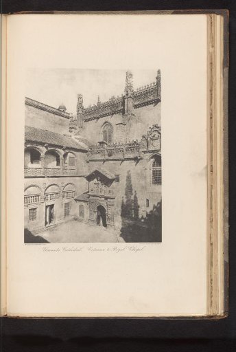Entrance of the Royal Chapel in the Cathedral of Granada