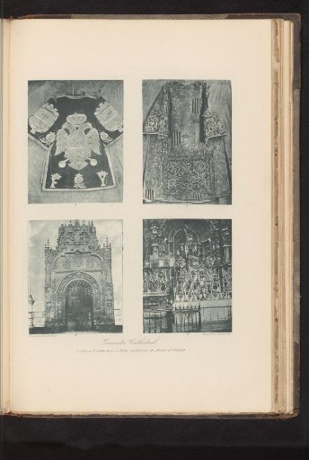 Four details of the Cathedral of Granada