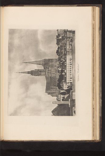 View of the Cathedral of Chartres