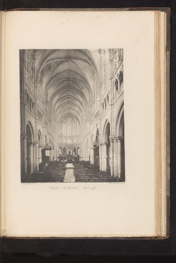 Interior of the Cathedral of Chartres