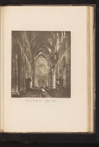 Interior of the Cathedral of Chartres