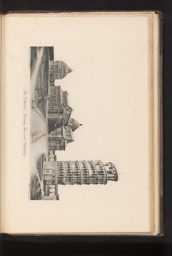 View of the Cathedral, the Baptistery, and the Tower of Pisa