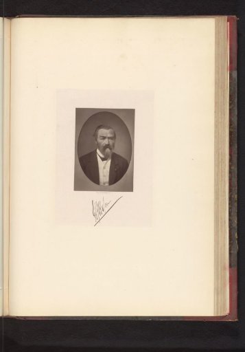 Portrait of Willem Jacobs Hofdijk