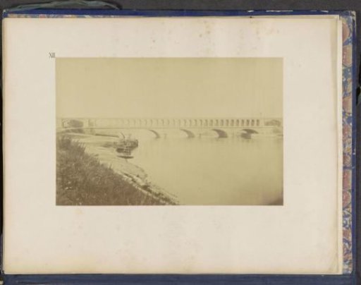 View of the Viaduc d'Auteuil over the Seine at Point-du-Jour